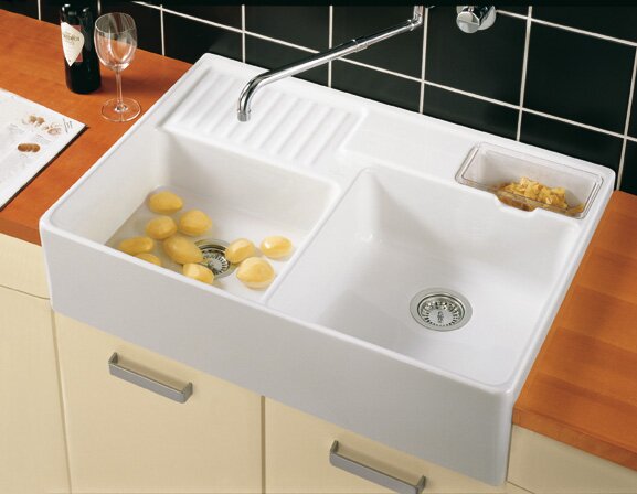 villeroy and boch double kitchen sink